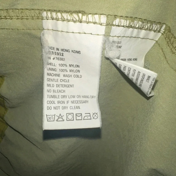 Vintage Timberland Weathergear Mens Large Jacket Coat Windbreaker Zip Up - Picture 12 of 12